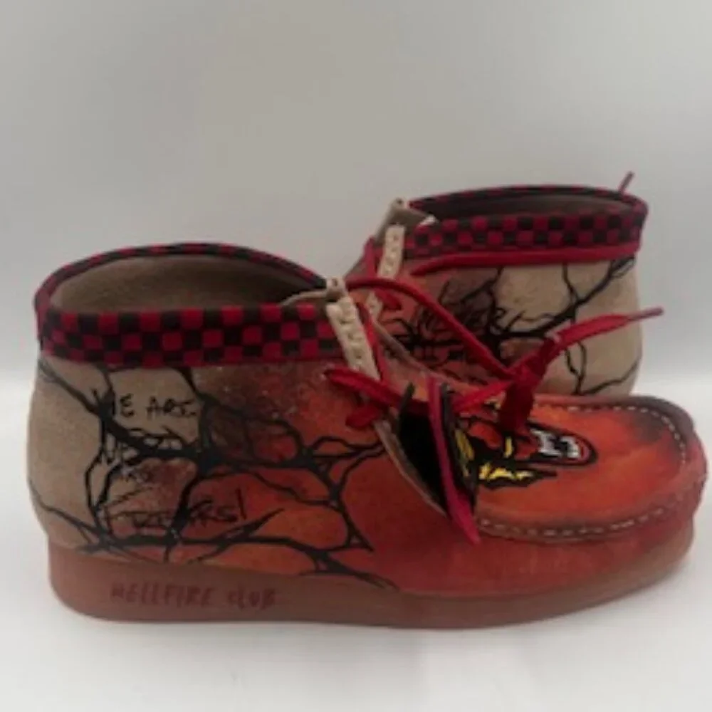 NEW Hellfire Club Shoes Mens Size 8.5 Clarks Walkable Strange Things D & D NWOB